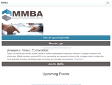 Tablet Screenshot of massmba.com